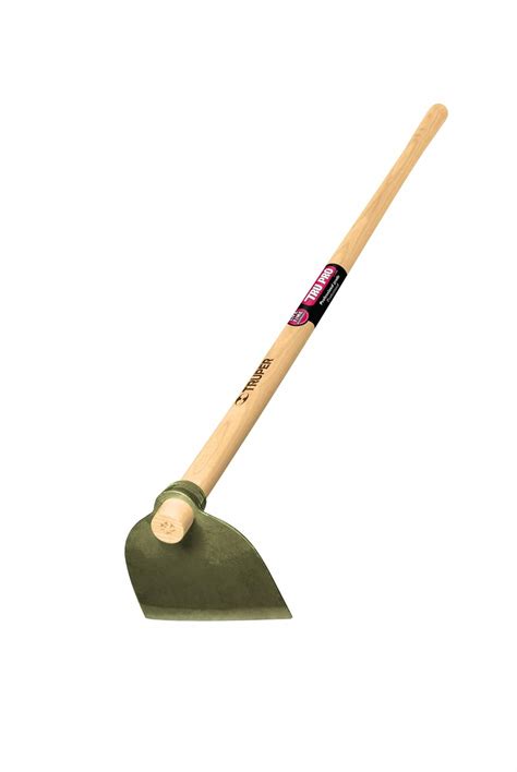 Truper 33119 Tru Pro Forged Eye Hoe, 7-Inch Head, Ash Handle, 54-Inch ...
