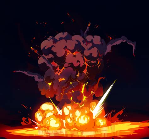 Explosion Sprite Animation 的图像结果
