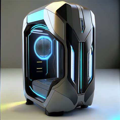 Futuristic Computer Case 的图像结果