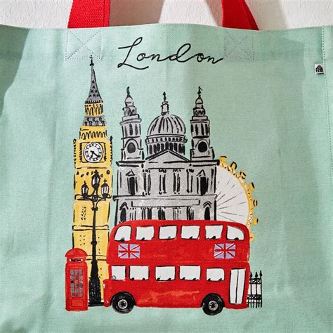 Buy Minerals London Printed Tote Bag from Home Centre at just INR 399.0