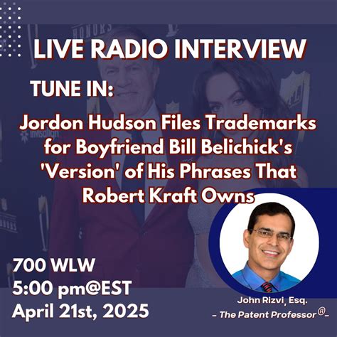 Who really owns the Patriots’ most iconic phrases? Tune in as John ...