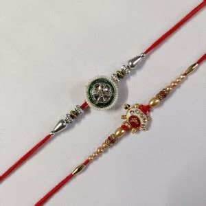 Hulashi Art Thread HU_302 Mauli Thread Rakhi Set Price in India - Buy ...