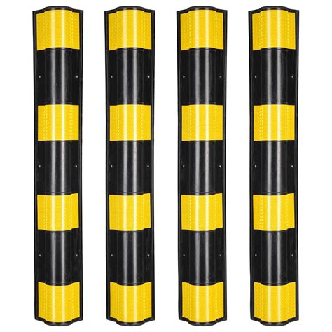 Parking Safety Pillar Guard, Rubber Corner Bounce Shaped Guard with ...