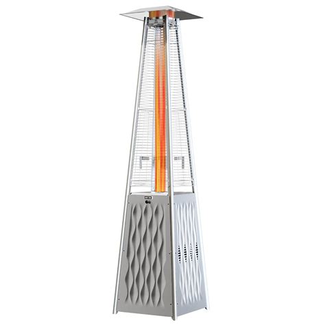 Buy EAST OAK Pyramid Patio Heater, 48000 BTU Outdoor Flame Patio Heater ...