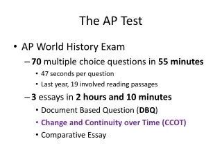 Image result for AP Test Examples