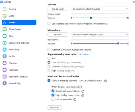 Image result for Setup Zoom Audio