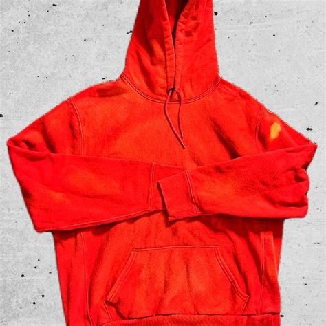 J.Crew Men's Red Hoodie | Depop