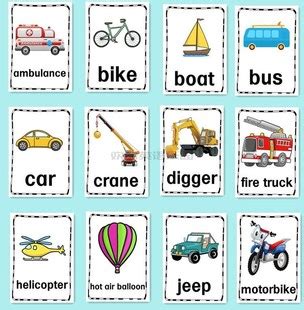 不同的交通工具用英语怎么说-