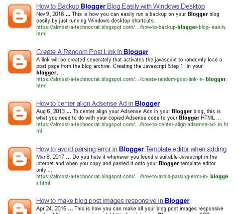 Image result for Blogger Search