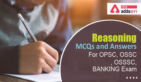 Reasoning MCQs and Answers For Odisha Exam | 13 December 2022