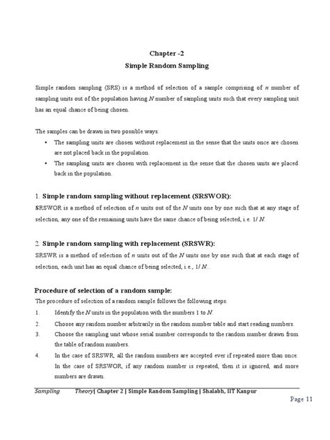Simple Random Sampling with Replacement 的图像结果