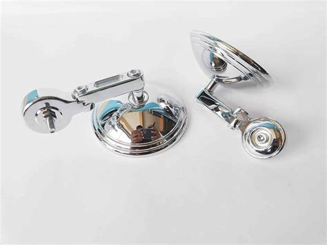 Royal Piston High Definition Round Side Mirrors Clear View 360: Wide ...
