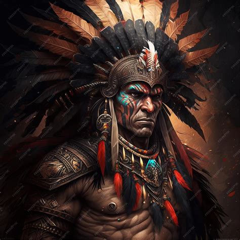 Native Warrior Paintings