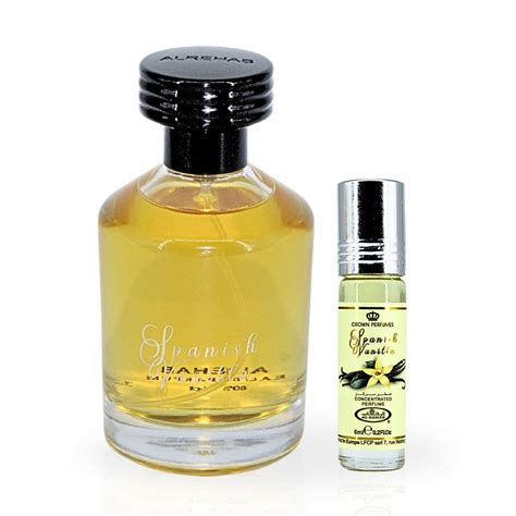 Spanish Vanilla Eau de Parfum Spray 100ml (3.4 oz) & Spanish Vanilla ...