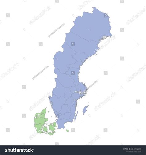 denmark and sweden on map