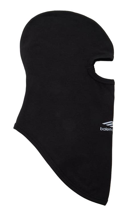 Balenciaga Stretch-cotton Jersey Ski Mask - Black | Editorialist