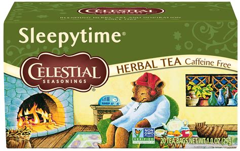 Celestial Seasonings, Sleepytime Herbal Tea, Tea Bags, 20 Ct - Walmart.com