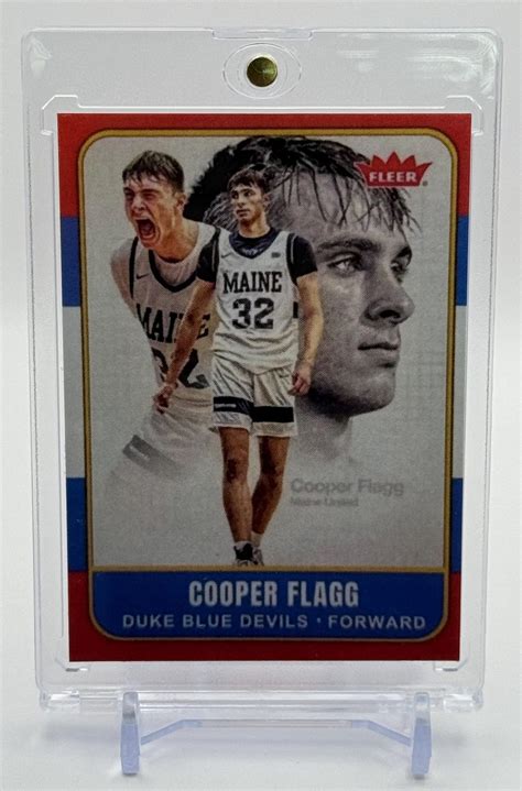 Cooper Flagg Fleer Retro Style Rookie Card - Etsy