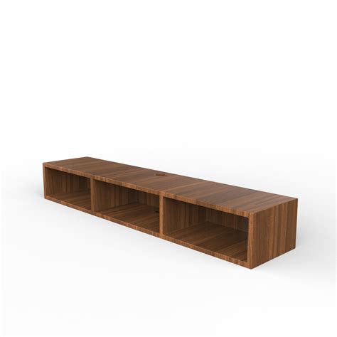 Ruby Wall TV Unit - Classic Walnut | Neehv Home Furniture