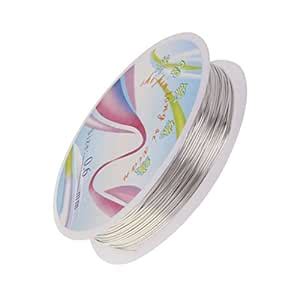 Imported Roll Silver Plated Copper Wire 22ga / 7.5yd : Amazon.in: Home ...