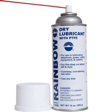 Dry Lubricant with PTFE - Rainbow Technology