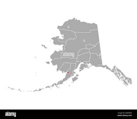 Map of Bristol Bay in Alaska Stock Photo - Alamy
