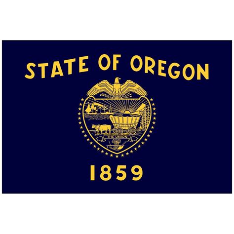 Oregon State Flag - Flagpole Man