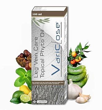 Variclose® Ayurvedic Topical Phyto Oil For Management Of Varicose Veins ...