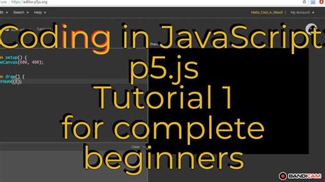 Image result for P5 JavaScript Tutorial
