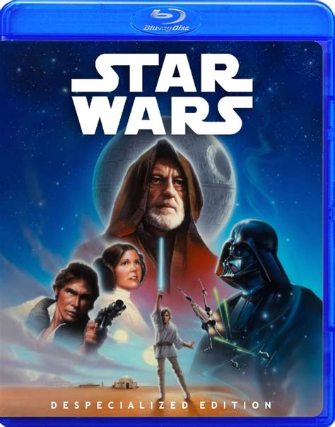 Star Wars (1977) Edición desspecializada, portada de Blu-ray ...