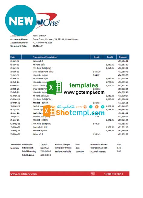 Image result for Capital One Check Sample