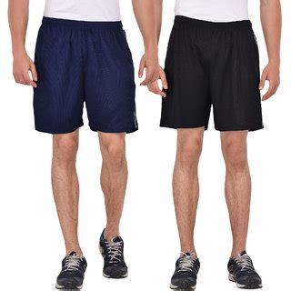 Buy Pack of 2 Fashion 7 Multicolor Knee Length Shorts For Men Online ...