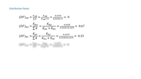Image result for Moment Distribution Method Sample Problems