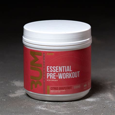 CBUM Signature Essential Pre-Workout | RAW Nutrition – Get Raw Nutrition Mexico