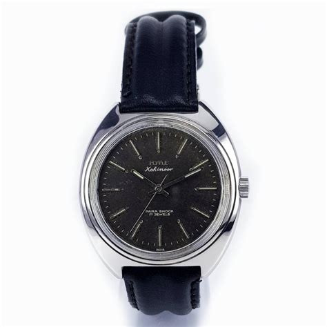 World Wide Trading HMT Kohinoor Parashock 17Jewels Vampire Grey Dial ...