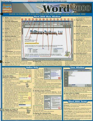 Buy Word 2000 (Quickstudy: Computer) Book Online at Low Prices in India ...