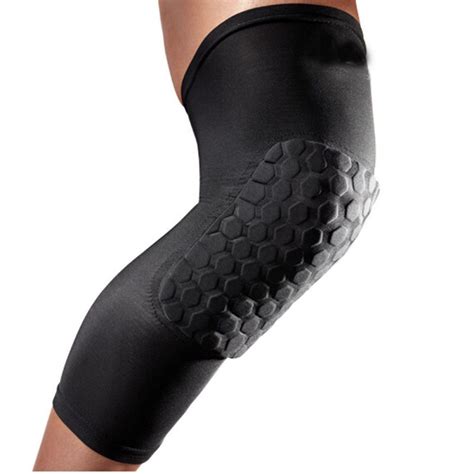 New Long Sleeve Gym Leg Protector Crashproof Basketball Knee Gear ...