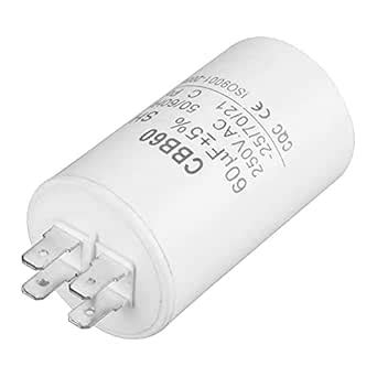 Capacitor CBB60 Run Motor Run Start Capacitor Frequency 50/60Hz 250VAC ...