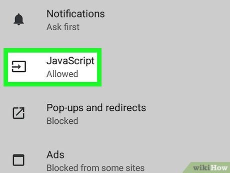 Desactiver JavaScript 的图像结果