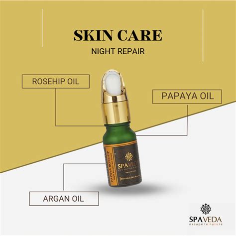 Papaya Rosehip Night Repair Face Serum