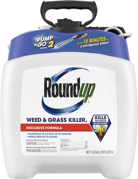Amazon.com : Roundup Dual Action 365 Weed & Grass Killer Plus 12 Month ...