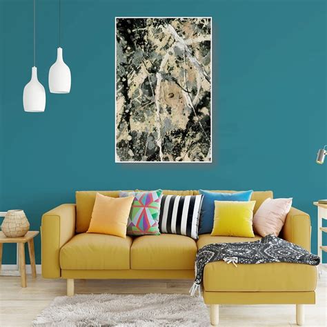 Jackson Pollock Number 1 Lavender Mist