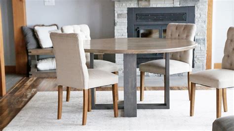 Round Modern Dining Table Base | Ana White