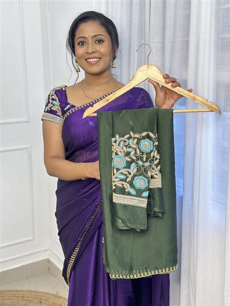 CHIFFON SAREES – Manya Clothing