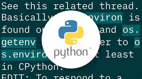 Image result for OS Getenv Python YouTube
