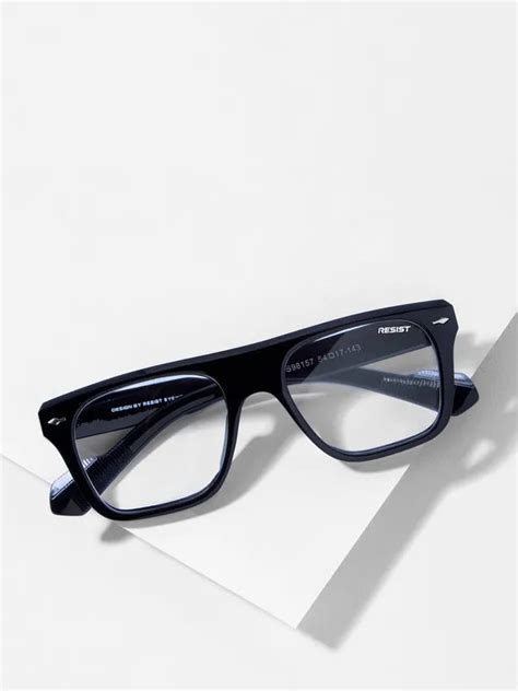UV Protected Black Clear Wayfarer Sunglasses For Men & Women- FunkyTra ...