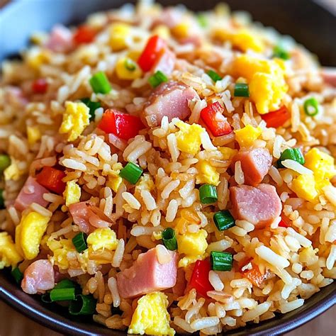 Hawaiian Fried Rice - sweetmyplate