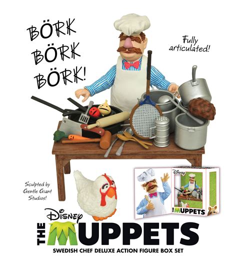 Bork Bork Bork: Diamond Select Toys Cooks Up Swedish Chef Box Set ...