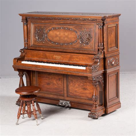 Antique Upright Grand Piano at Winston Hetherington blog