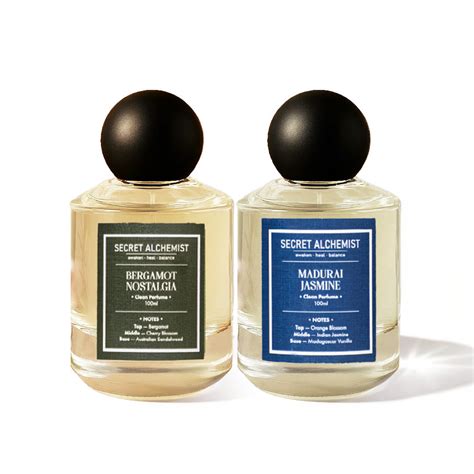 Madurai Jasmine & Bergamot Nostalgia- Clean Perfume™ EDP – Secret Alchemist